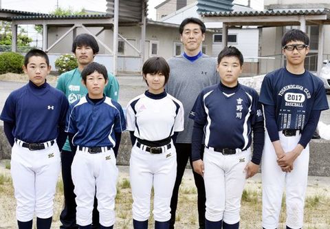 中学生硬式野球チーム発足 徳島県央 西部で初 スポーツ 徳島