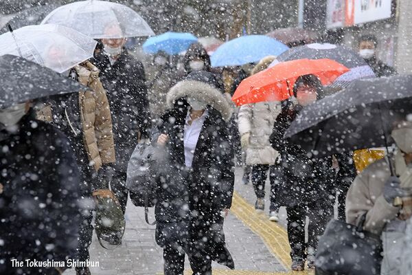 県内大雪の恐れ、積雪や路面の凍結注意
