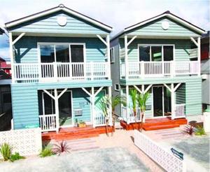 1人暮らし向けの一戸建て賃貸住宅「ビーチハウス」=北島町中村