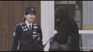 県警が制作したＰＲ動画の一場面