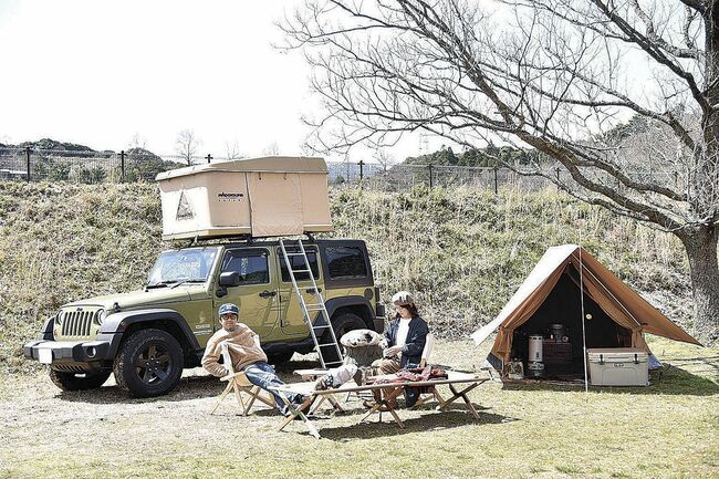 毎回 新しい家を作るようにテントを張る 週末キャンプで心身をリセット Go Camp Pickupニュース 徳島新聞電子版