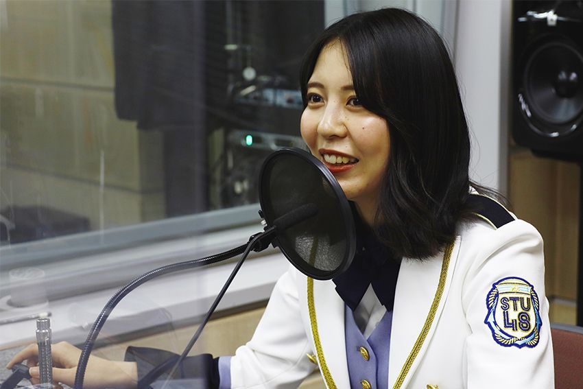 ＳＴＵ48・谷口茉妃菜さんが初レギュラーのラジオ新番組とＳＴＵ48結成４周年について語る