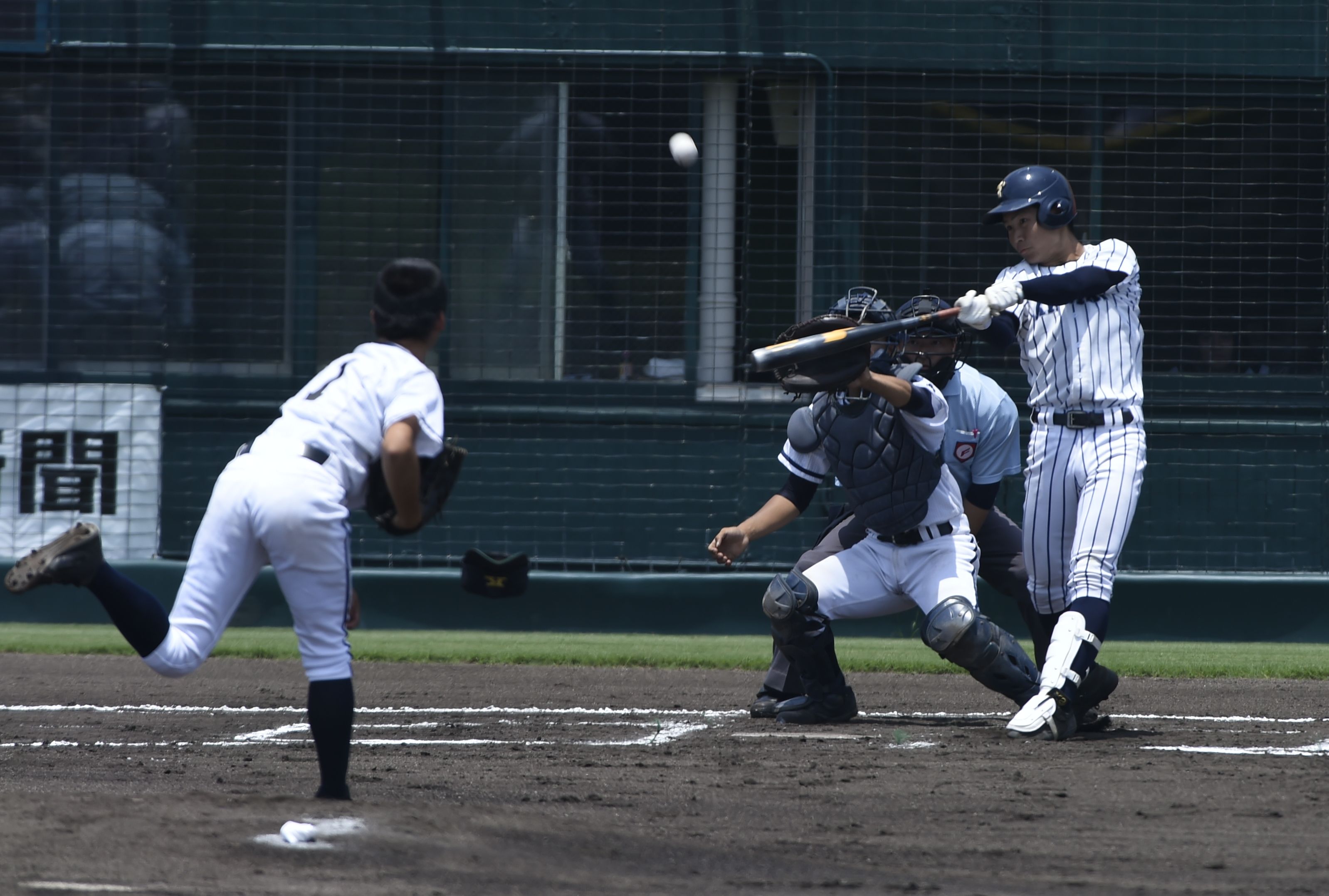 第100回全国高校野球徳島大会　鳴門渦潮と徳島科技が２回戦へ