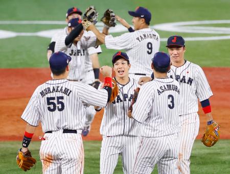 野球日本、韓国に勝ち決勝進出
