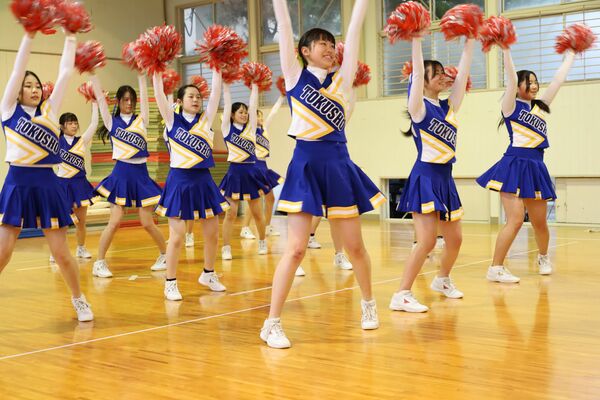 徳島商高応援部　県内唯一の高校応援部がコロナ禍に負けず活動本格化