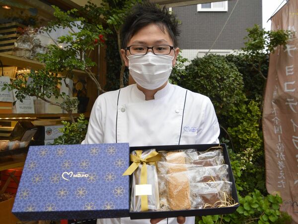 「スイーツ巡り便」に菓子提供　吉野川市の菓子工房みずほ